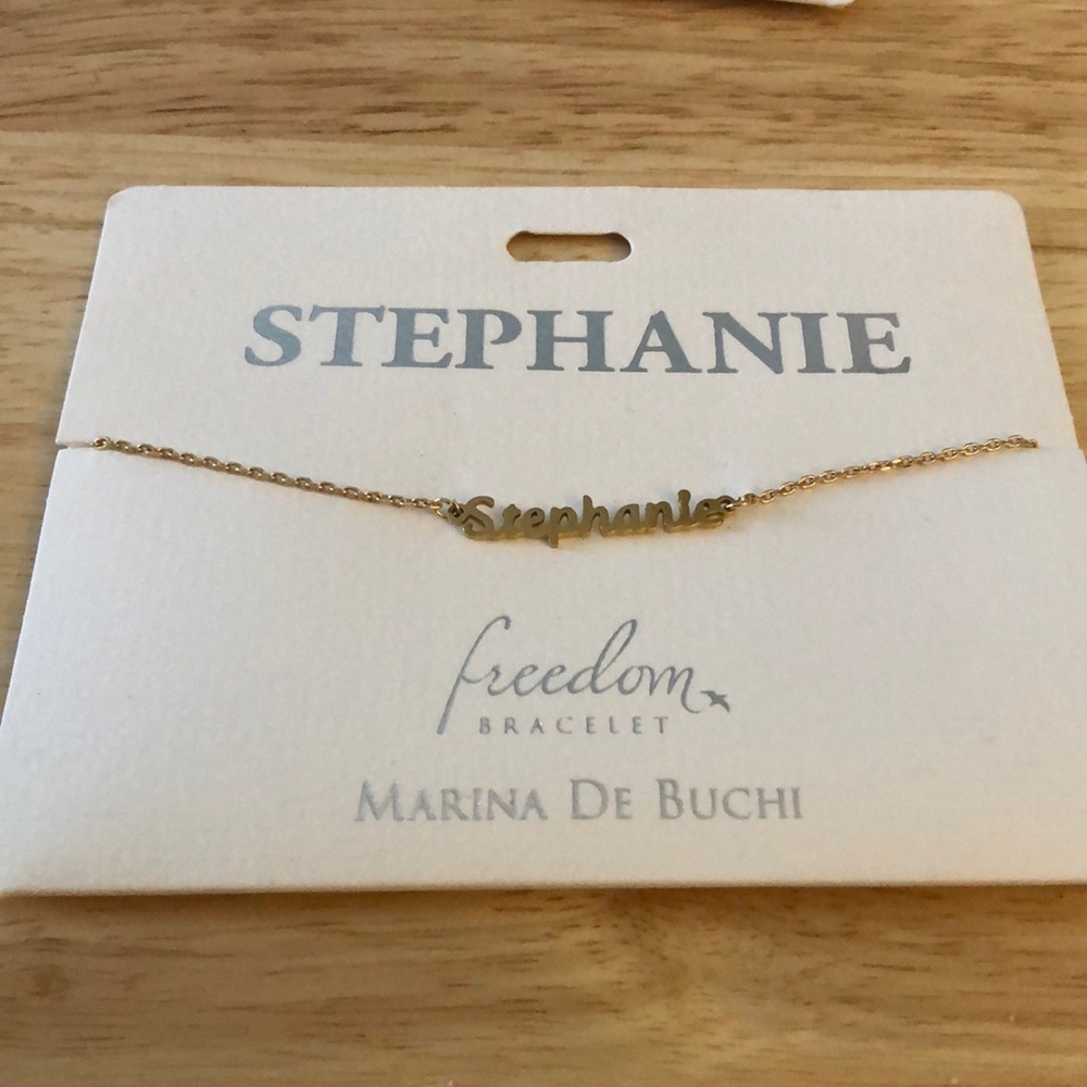 Stephanie Name Bracelet